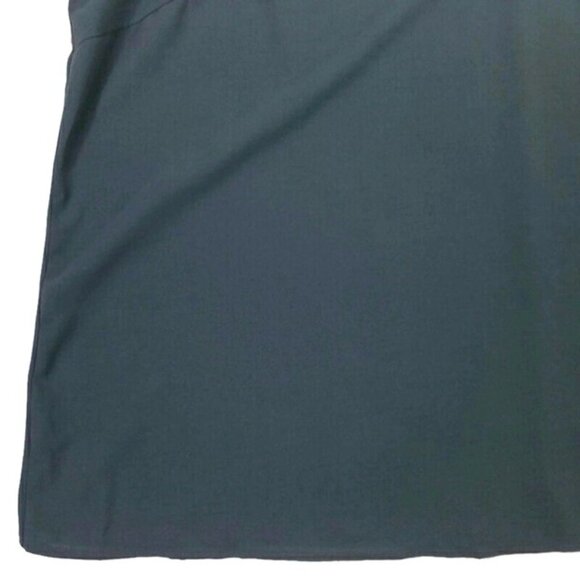 Bloomchic Stone Blue Raise Dot Mesh Patchwork Flounce Sleeve Blouse Women 26/4X - Picture 7 of 15